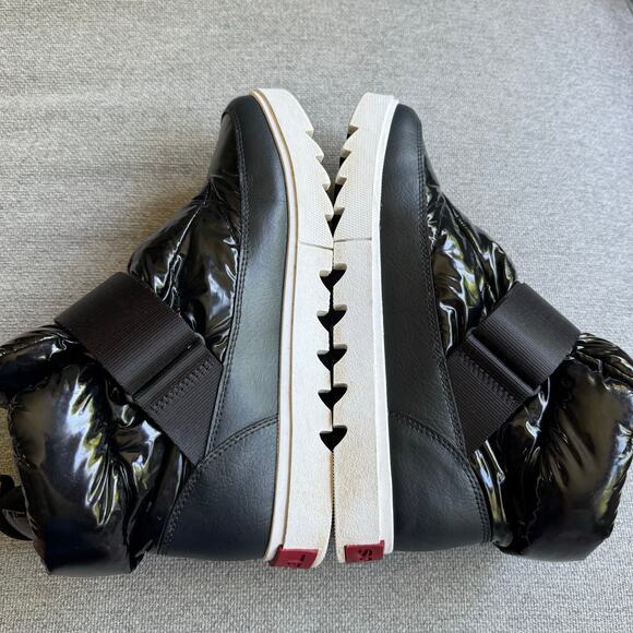 Sorel Joan Of Arctic Next Lite Strap Puffy Boots Black Winter Snow Women's 8.5 - Picture 8 of 12